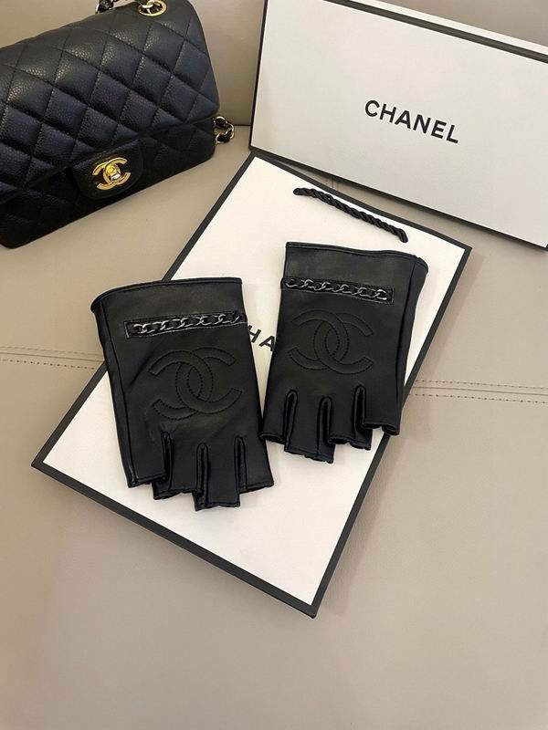 CHanel Gloves M L hm48